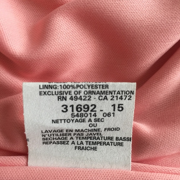 Jessica McClintock Pink Strapless Gown - Picture 2 of 6